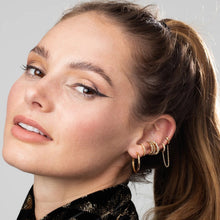 Load image into Gallery viewer, Sterling silver Stardust Single Ear Cuff
