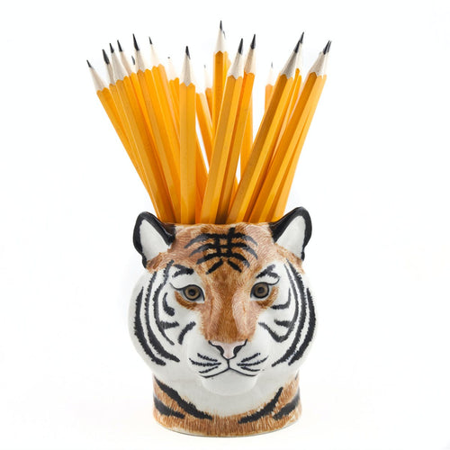 Quail Tiger Pencil Pot